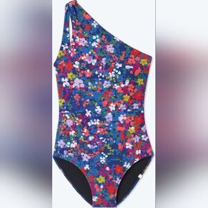 Summersalt Women’s The Runched Sidestroke Assymetrical Swimsuit